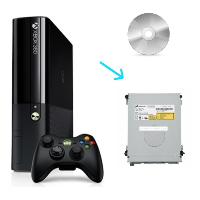 CAMBIAR LECTOR DE DISCOS DE XBOX360
