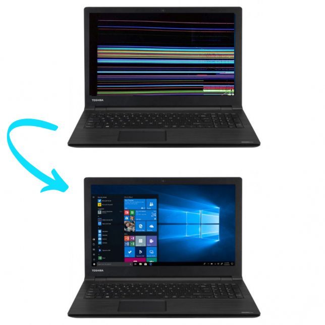 Cambiar pantalla de portatil Toshiba Satellite Pro R50-EC-132