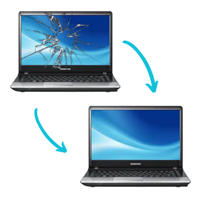 CAMBIAR PANTALLA DE PORTATIL SAMSUNG SERIES 3 NOTEBOOK