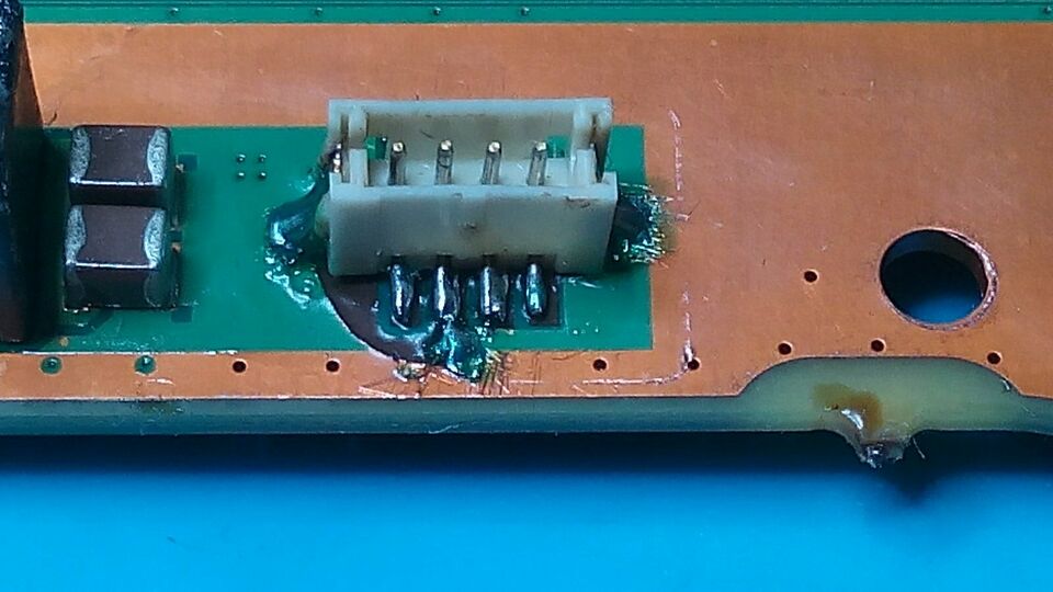 Reparar conector de placa base a fuente ps4 , Fat, Slim y Fat