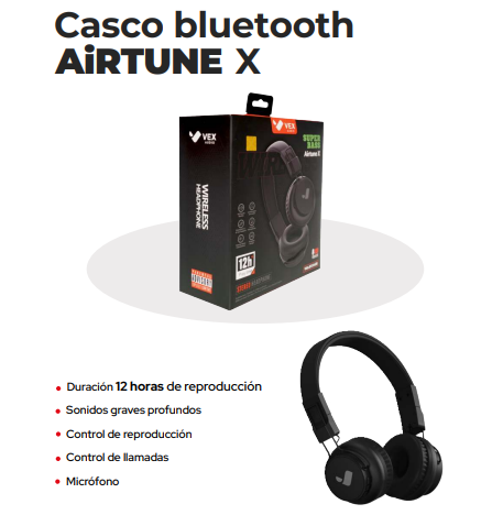 17-Casco bluetooth AiRTUNE X