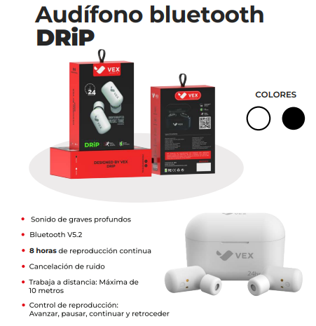 18-Audífono bluetooth DRiP