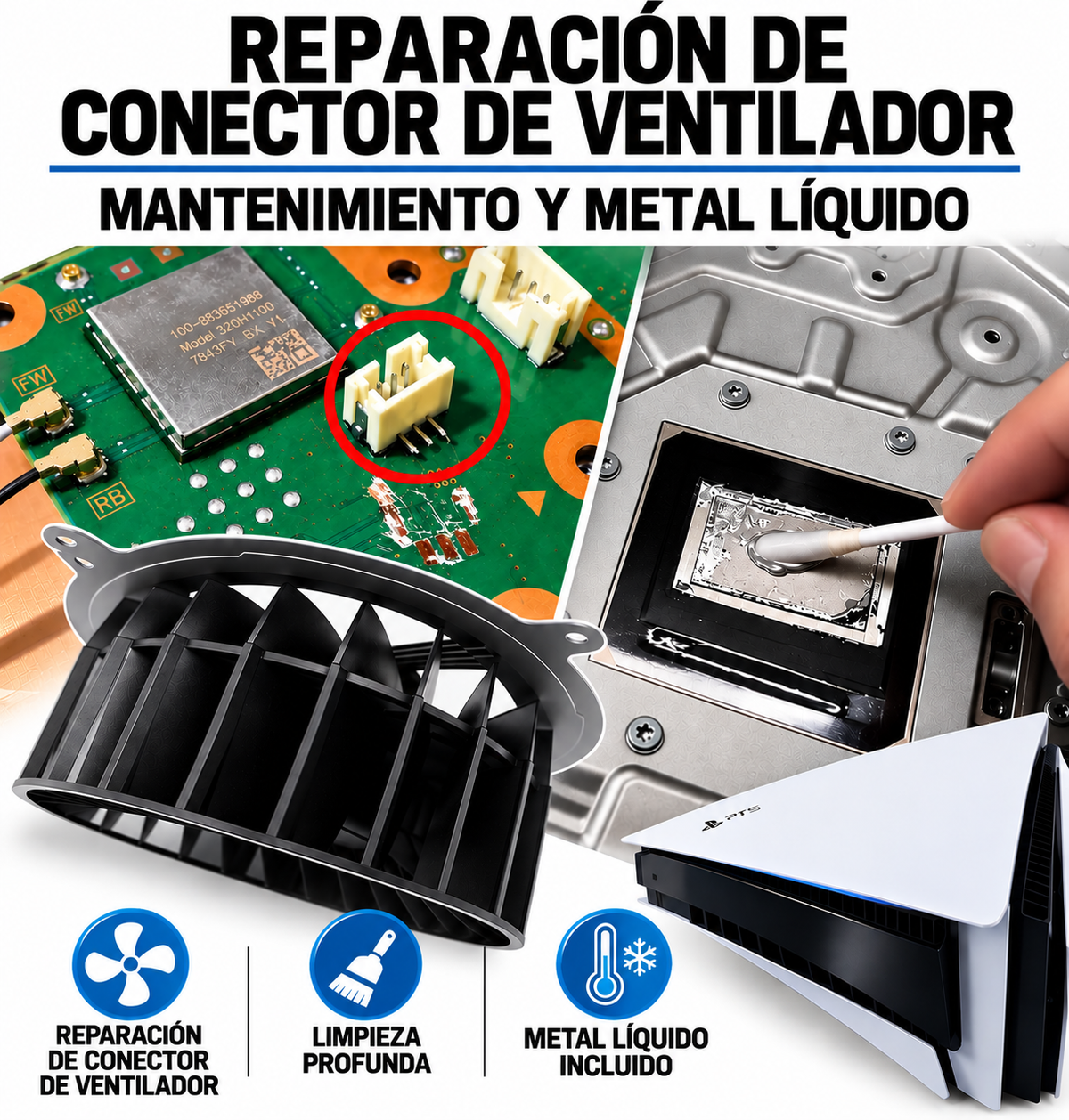 Reparación PS5 Slim