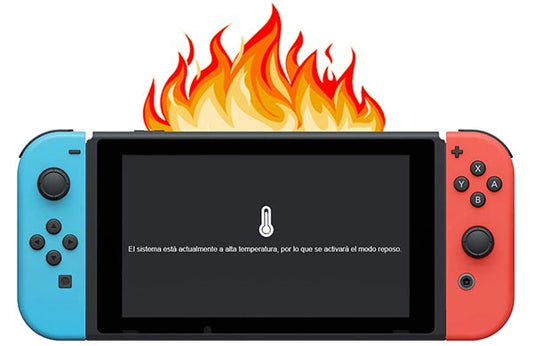 Nintendo Switch con problemas de calentamiento, se te apaga!!