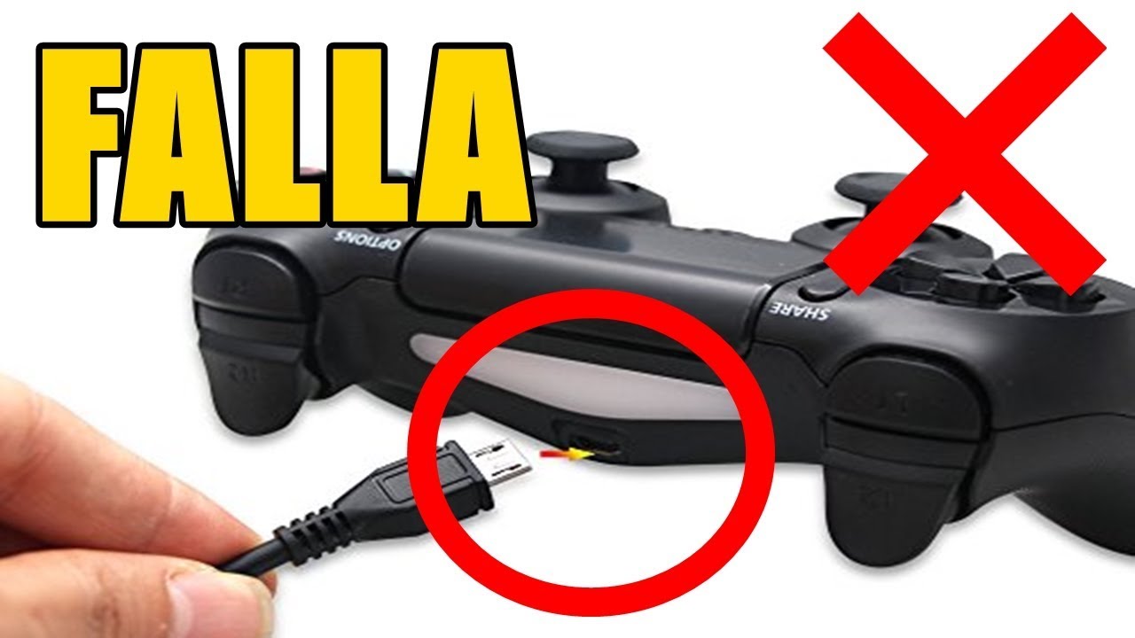 Jack o placa de carga para mando ps4